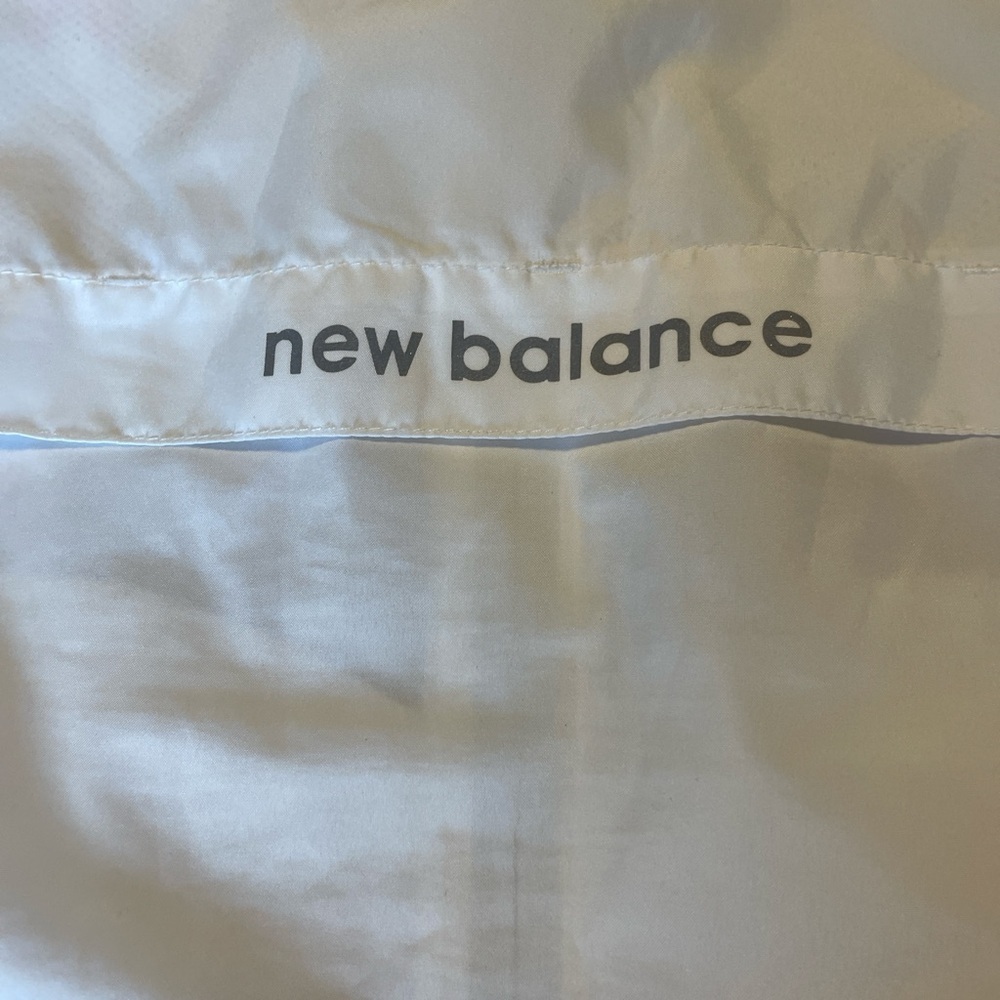 Breast Cancer Awareness New Balance Women's White and Pink Jacket - Picture 5 of 5